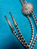 Turquoise Concho Bolo Tie