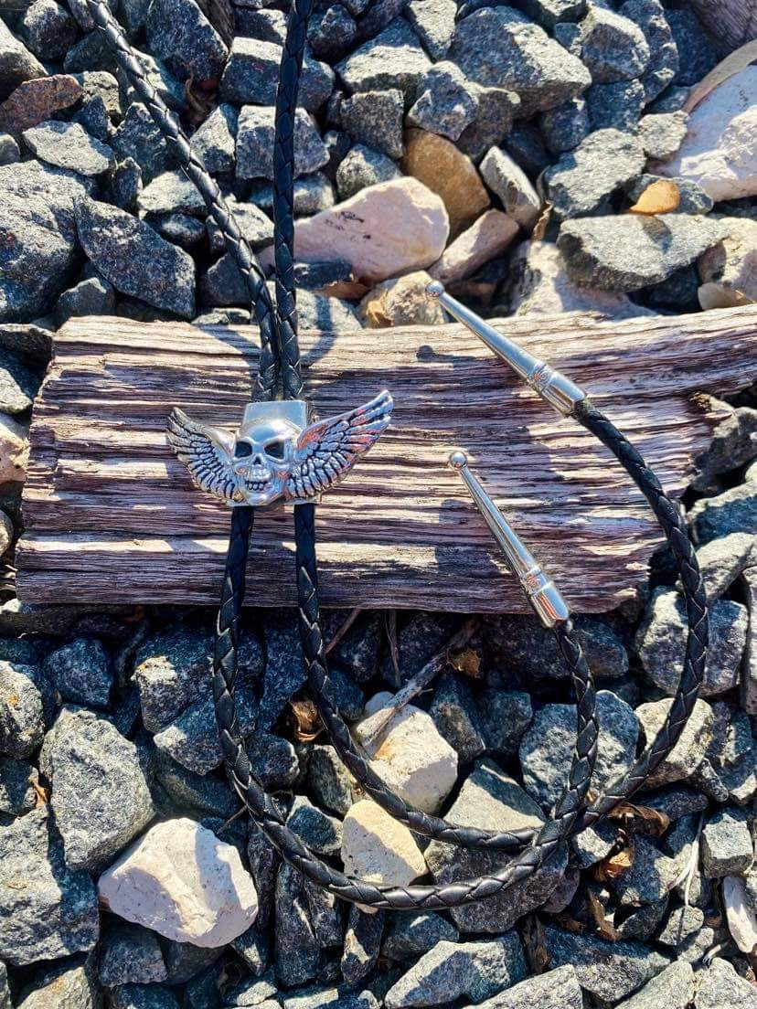 Skull Bolo Tie