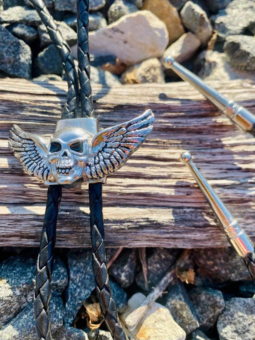 Skull Bolo Tie