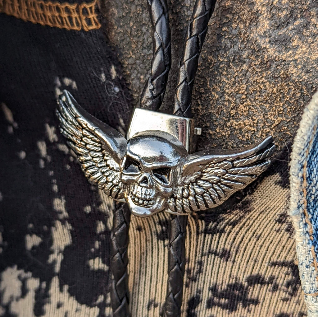 Skull Bolo Tie