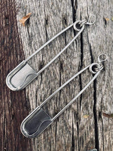 Load image into Gallery viewer, BIG Safety Pin Earrings
