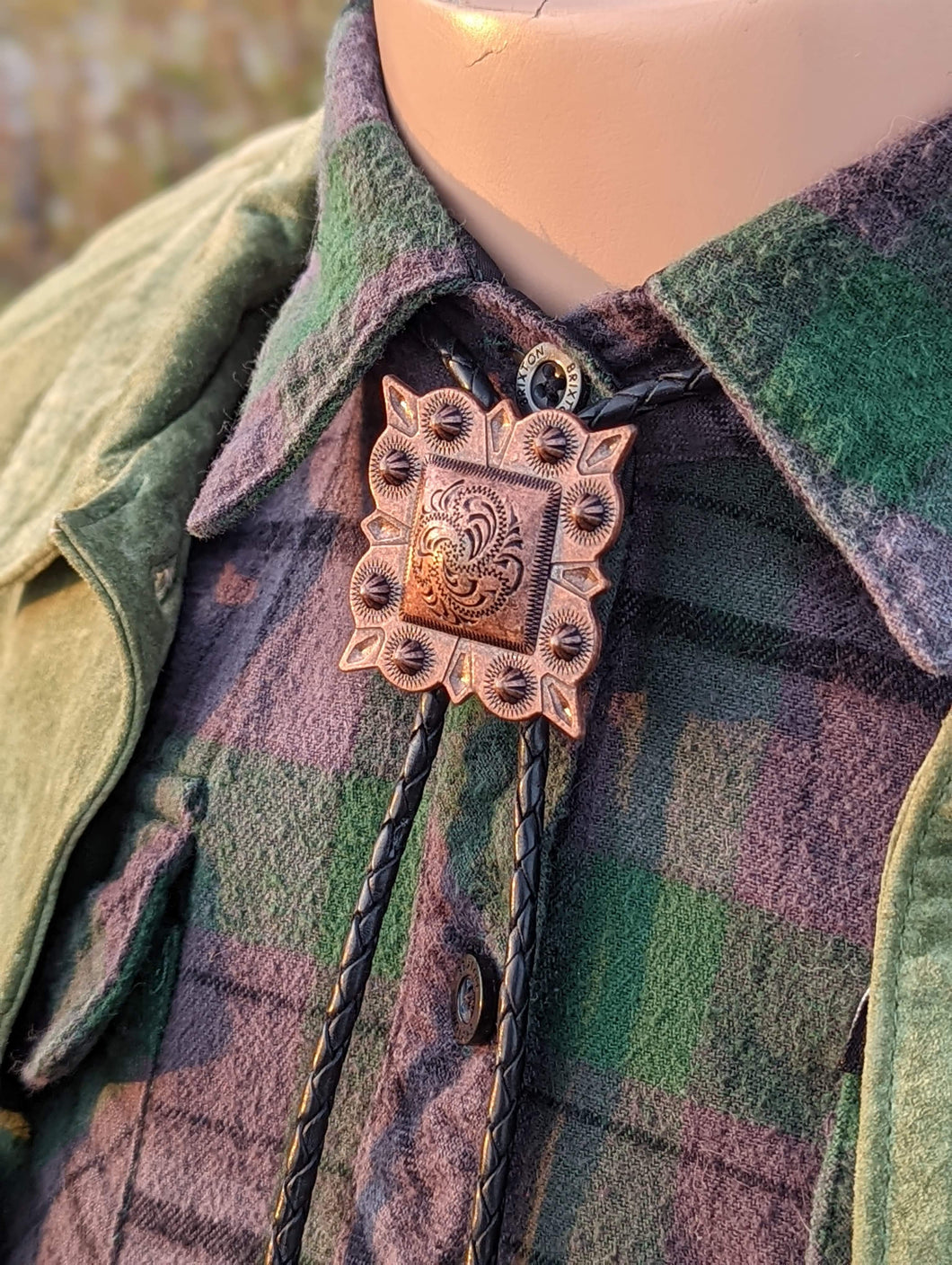 Copper Bolo Tie